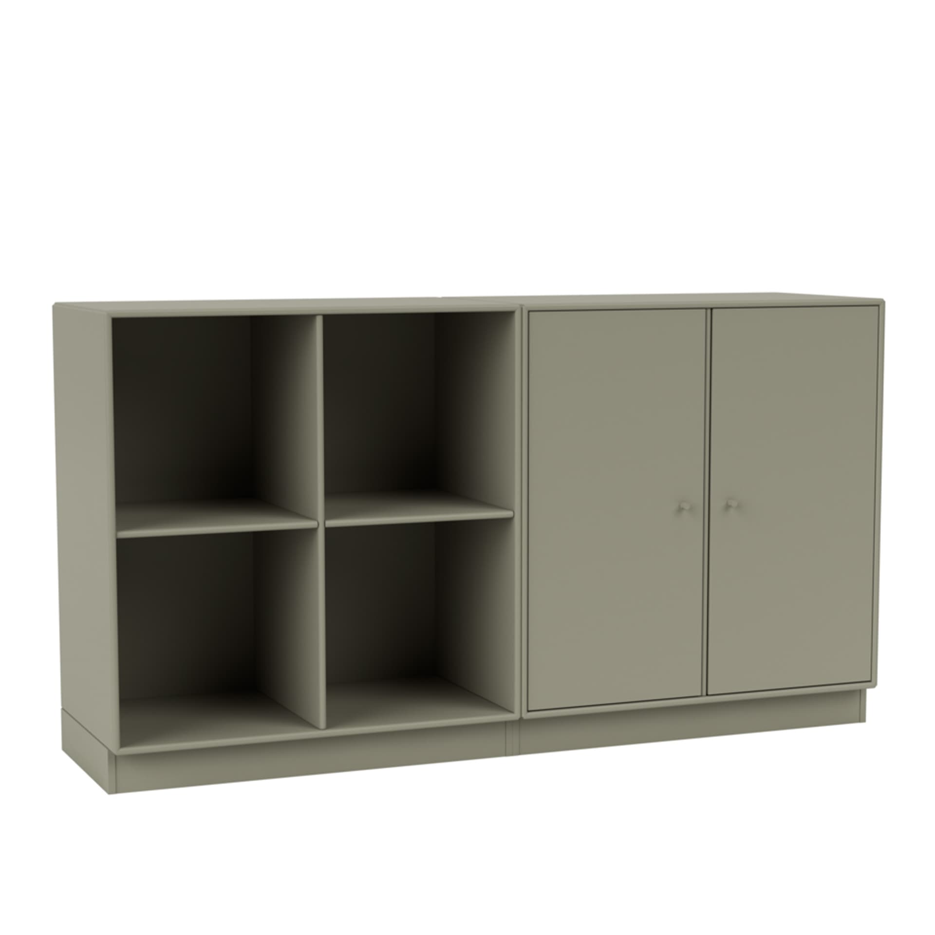 Montana - Pair Classic Sideboard 144-Fennel 07 Plinth 7 cm - Sideboards - Peter J. Lassen - Grønn - Tre