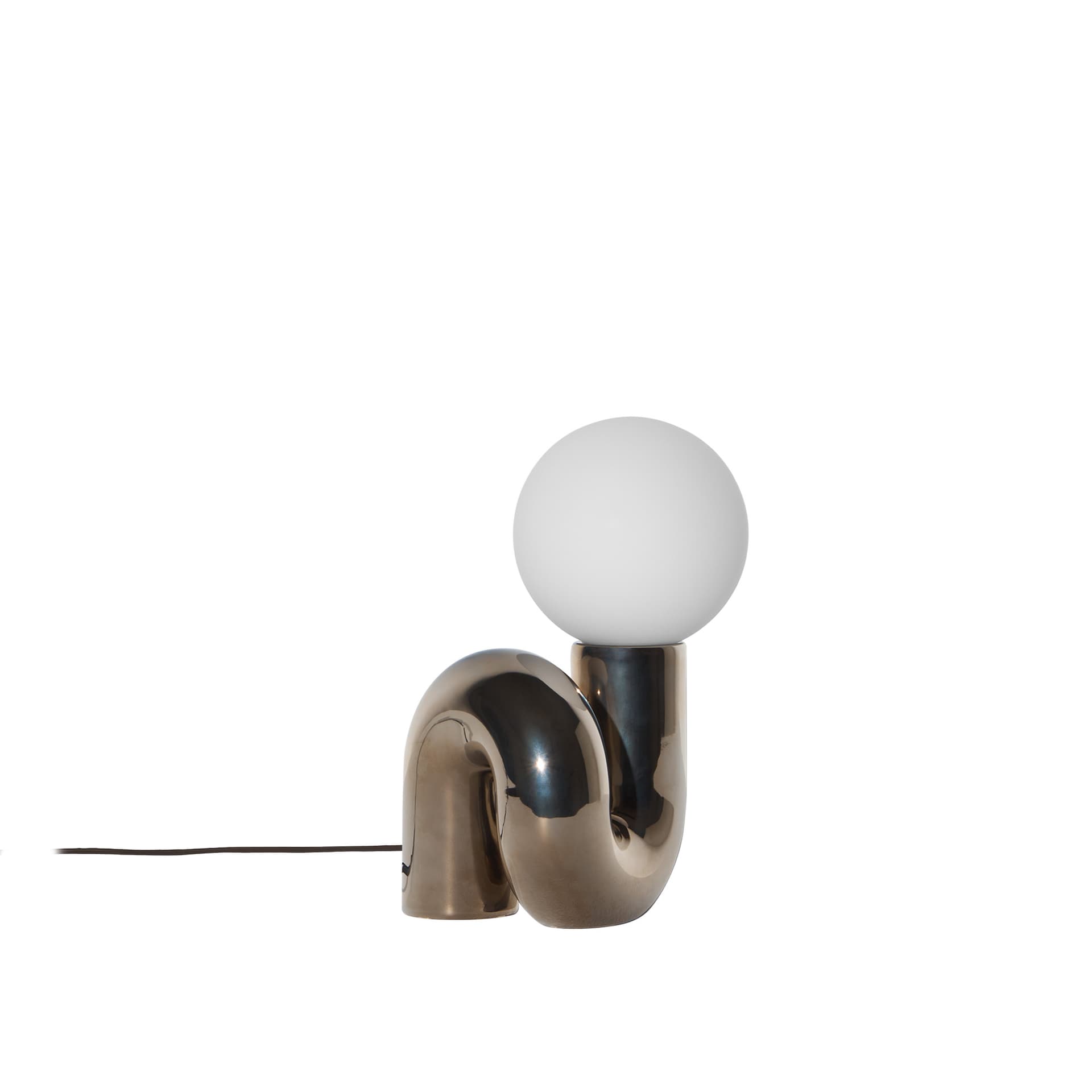 Petite Friture - Neotenic bordlampe liten platinum - Bordlamper - Jumbo - Sølv - Keramikk