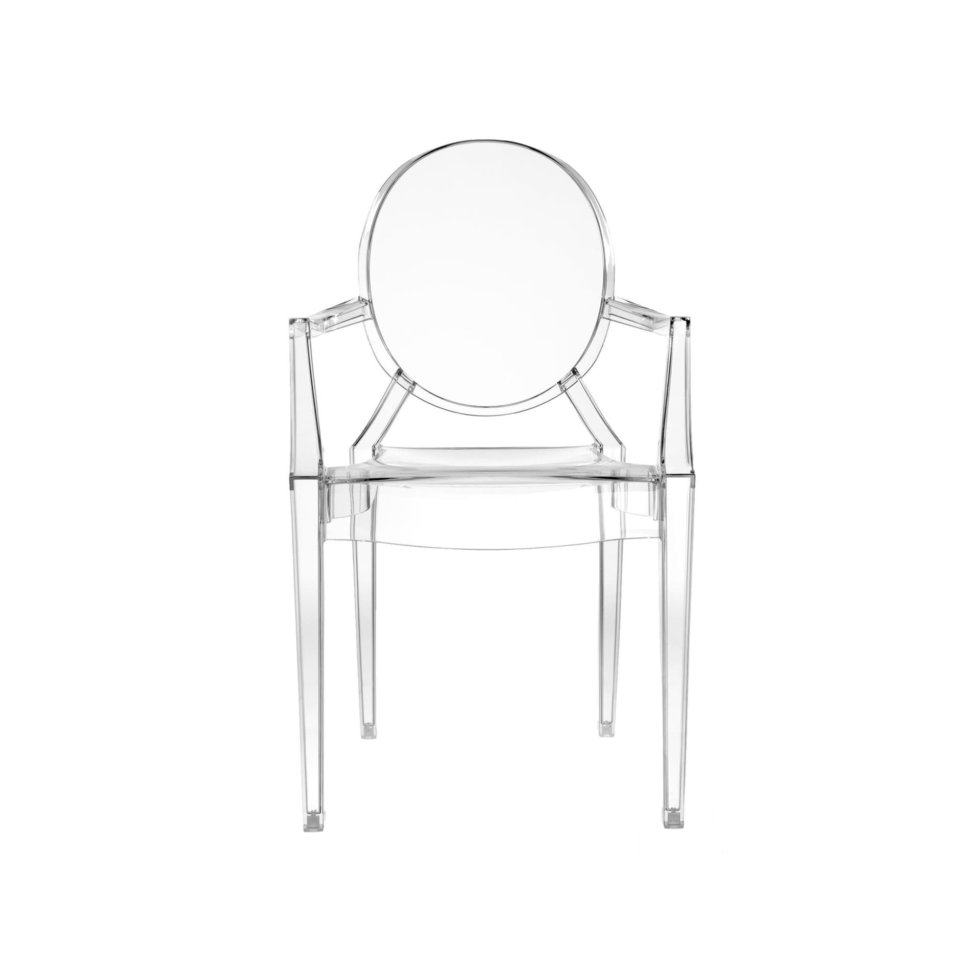 Kartell - Louis Ghost Chair - Crystal - Spisestoler - Philippe Starck - Gjennomsiktig - Plast