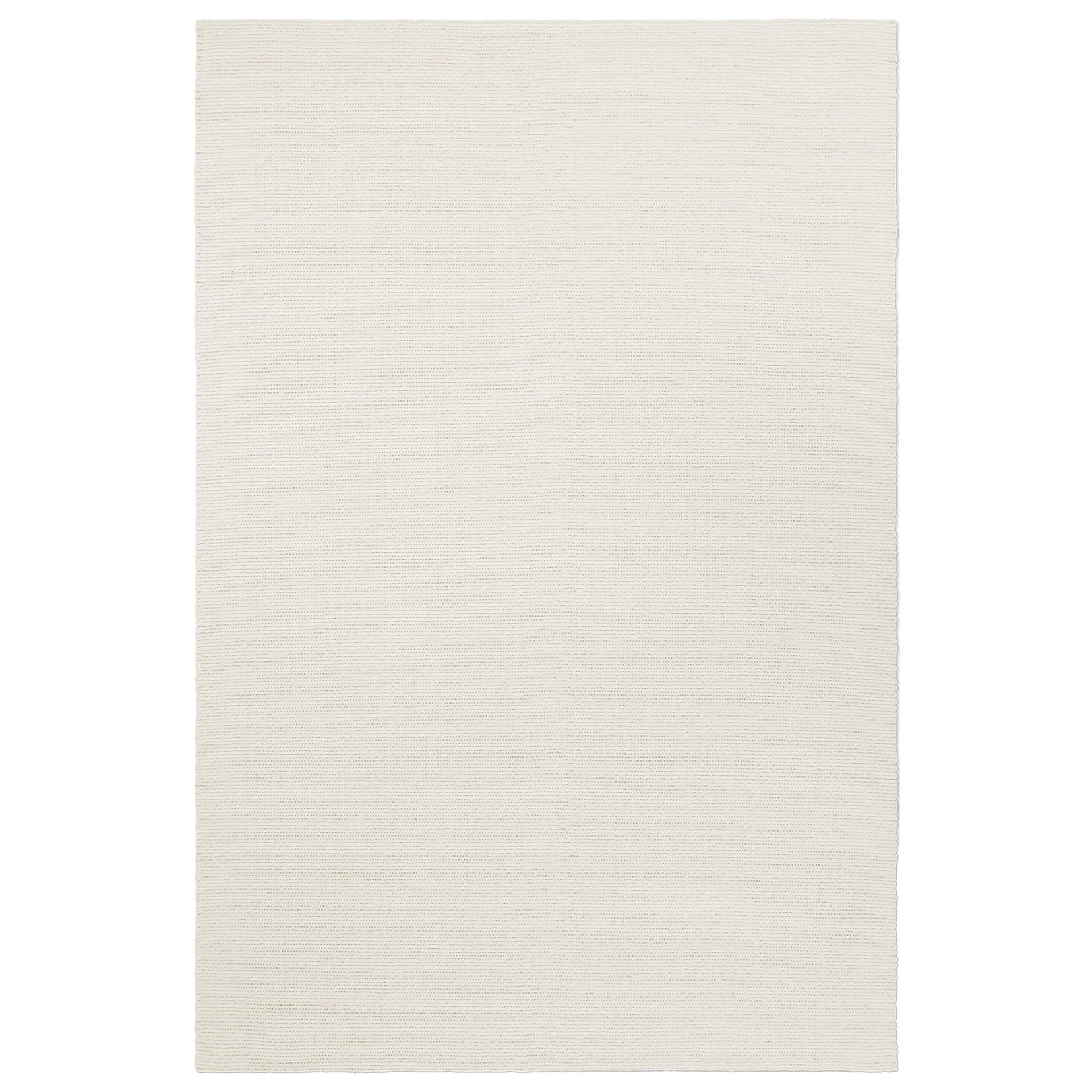 Nordic Knots - Braid - Cream 170 x 240 - Ulltepper - Hvit - Ull