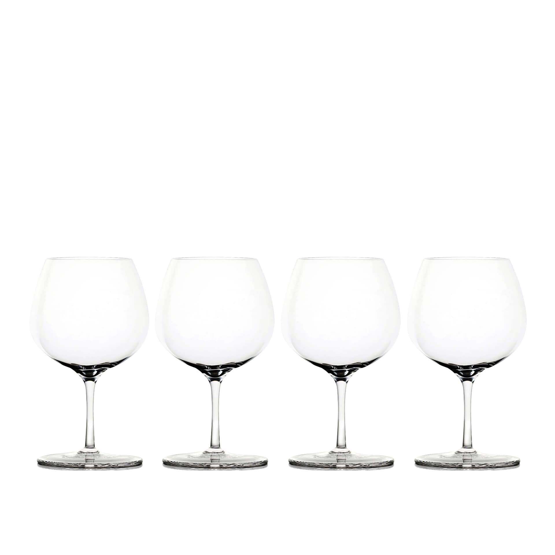 BOBO - Bistro - Set of 4 - Vinglass - Gjennomsiktig