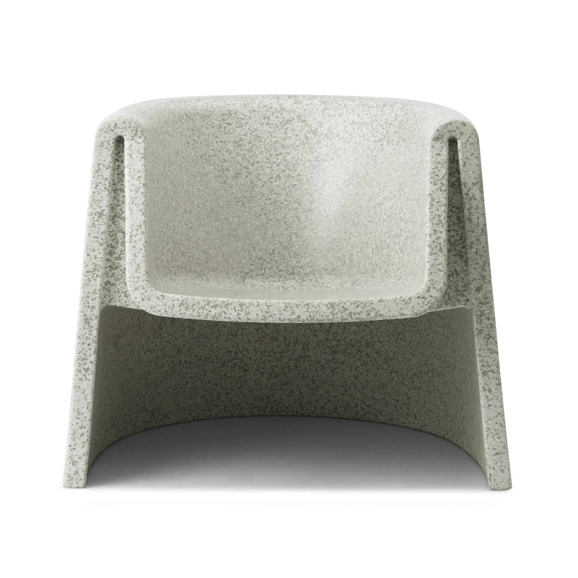 Normann Copenhagen - Bit Lounge Chair White / White - Lenestoler - Simon Legald - Hvit - Plast