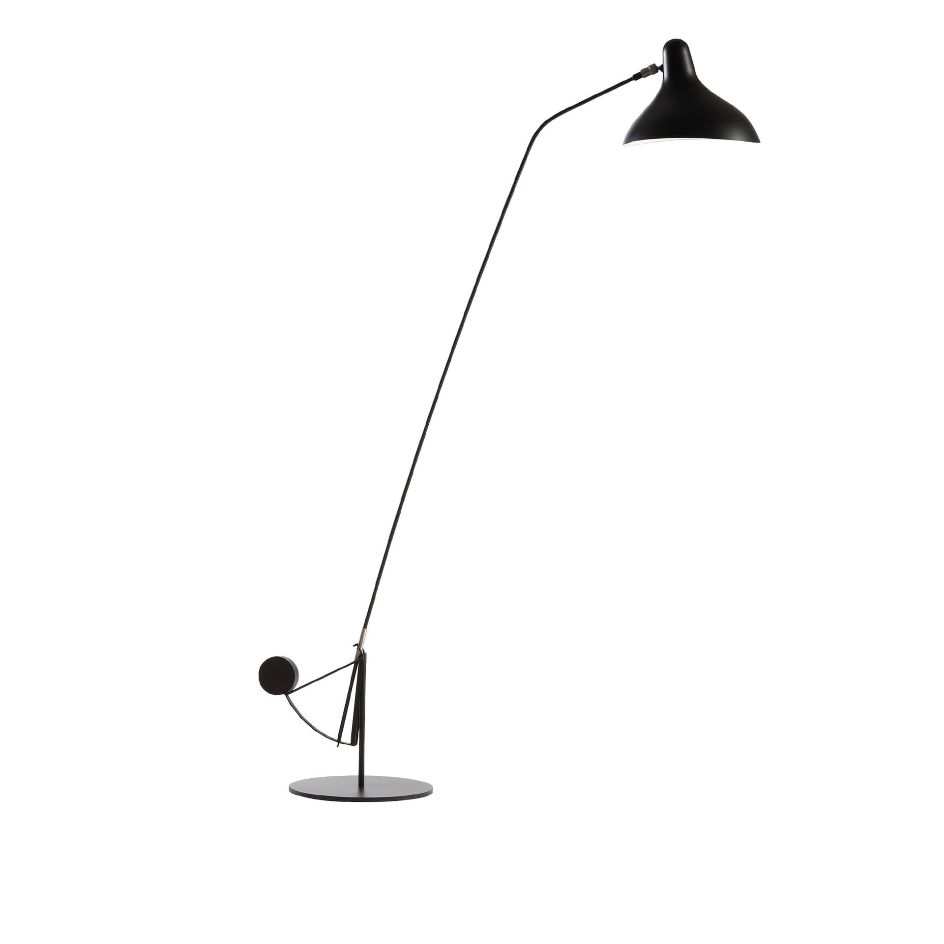 DCW - Mantis BS1 B Svart Gulvlampe Schottlander