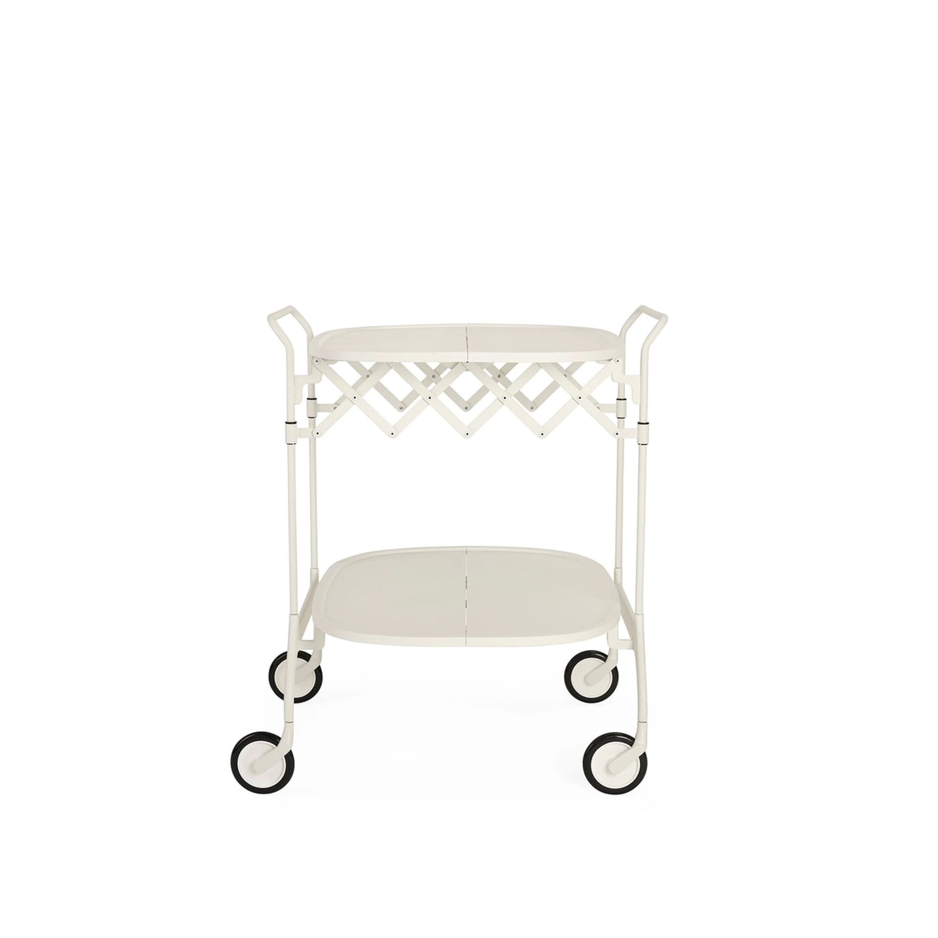 Kartell - Gastone Cream - Serveringsvogner - Antonio Citterio - Beige - Metall
