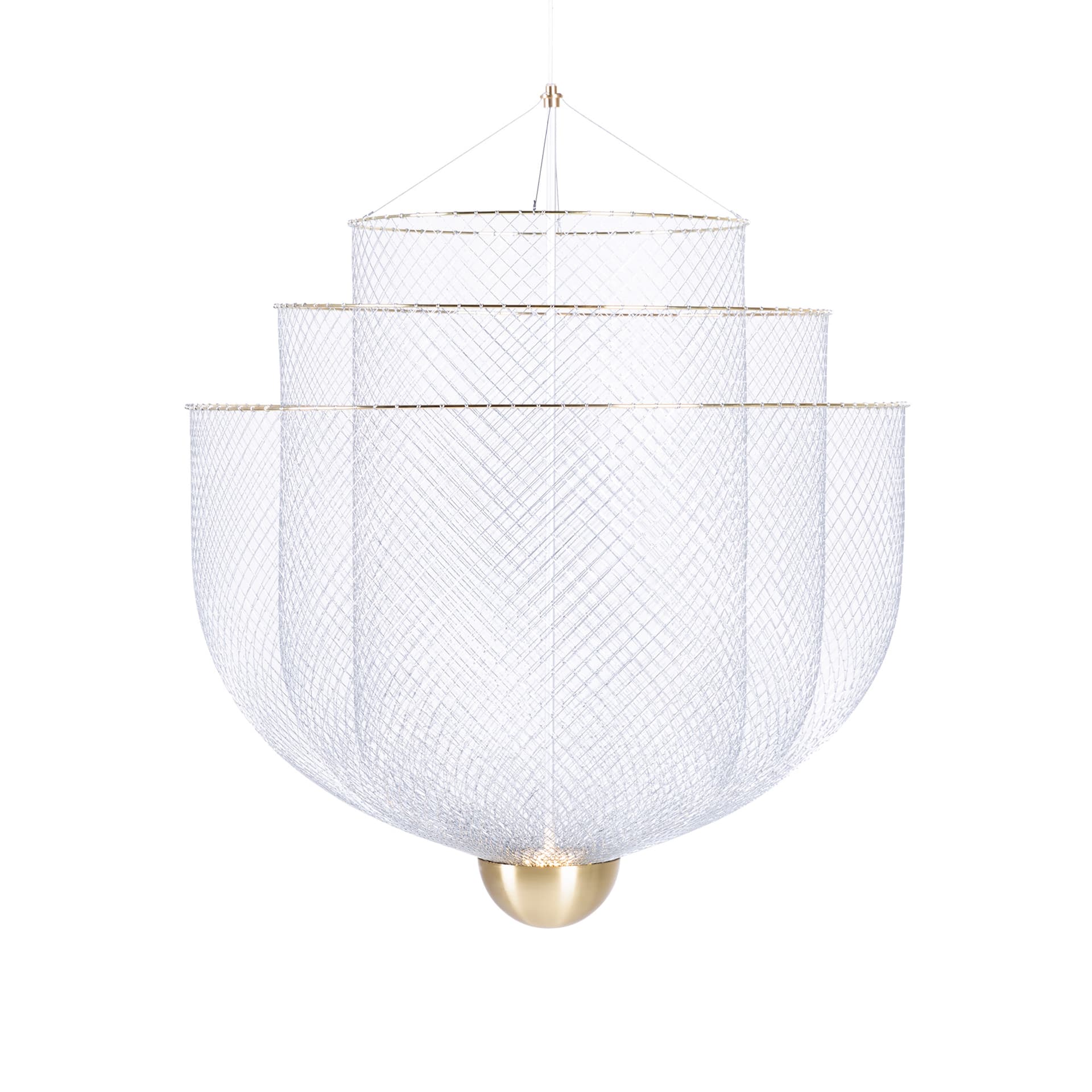 Moooi - Meshmatics Small - Pendellamper - Rick Tegelaar - Gull