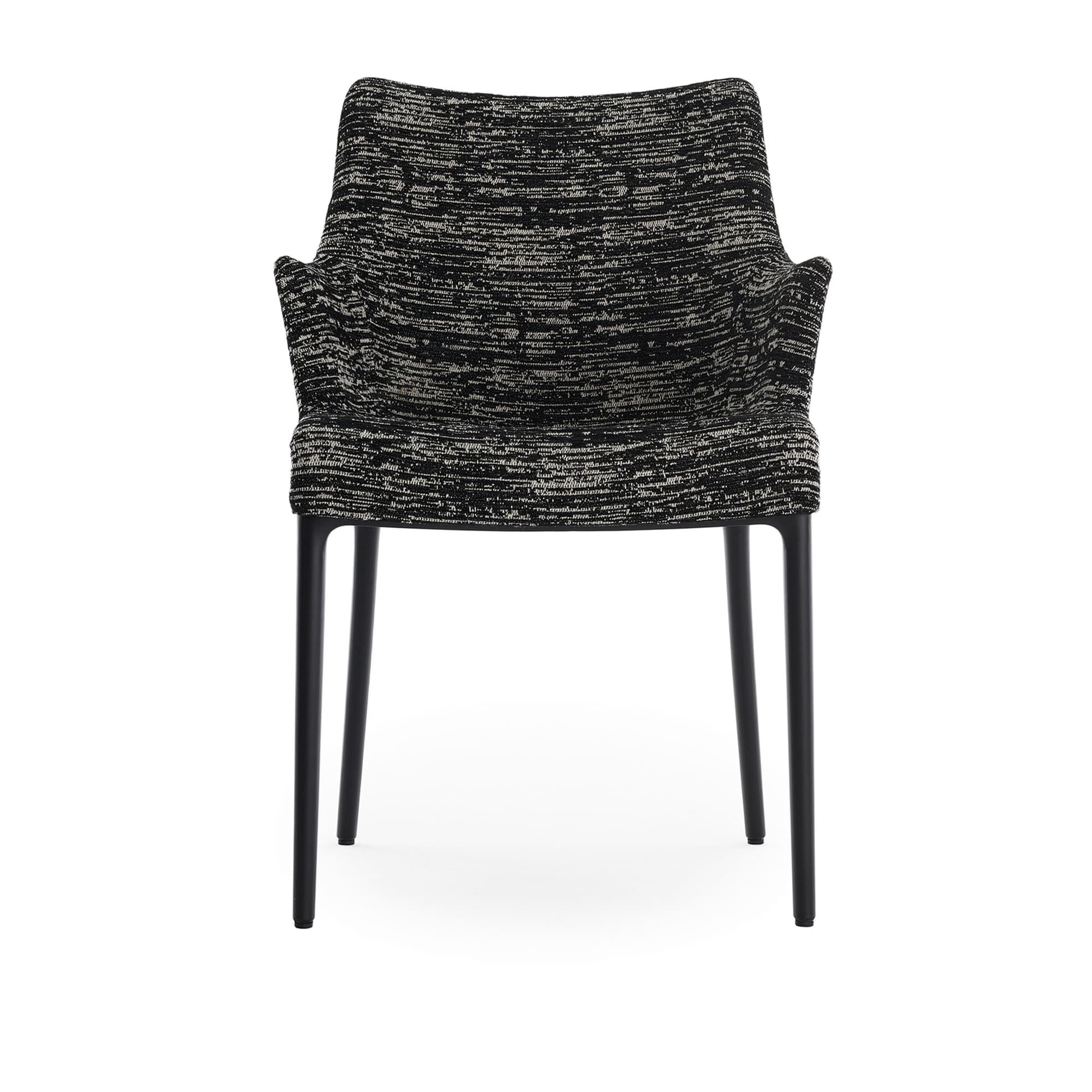 Kartell - Eleganza Nia Black/Black - Spisestoler - Philippe Starck - Svart - Tekstilmateriale/Plast