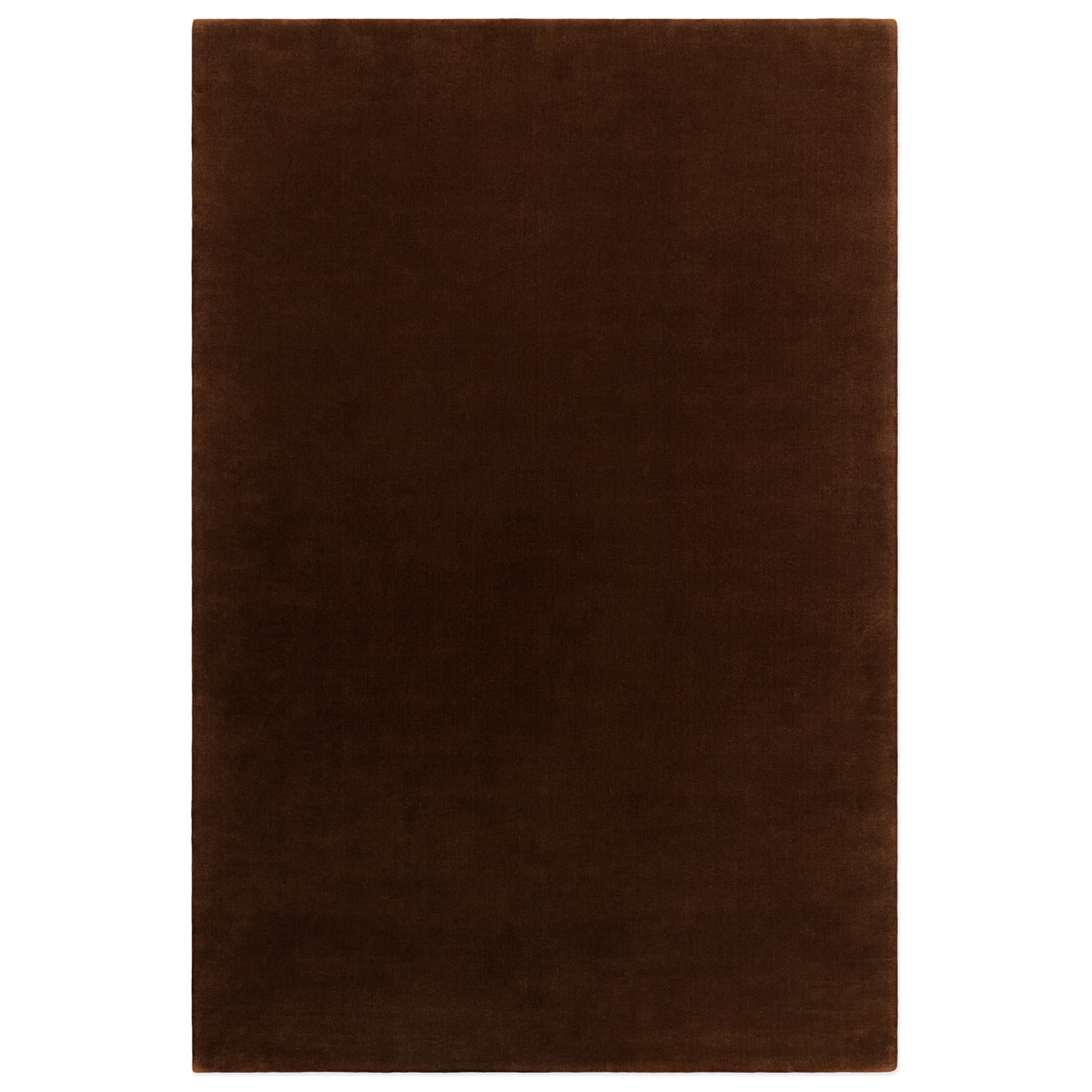 Nordic Knots - Grand Walnut 250x350 cm - Ensfargede tepper - Brun - Ull