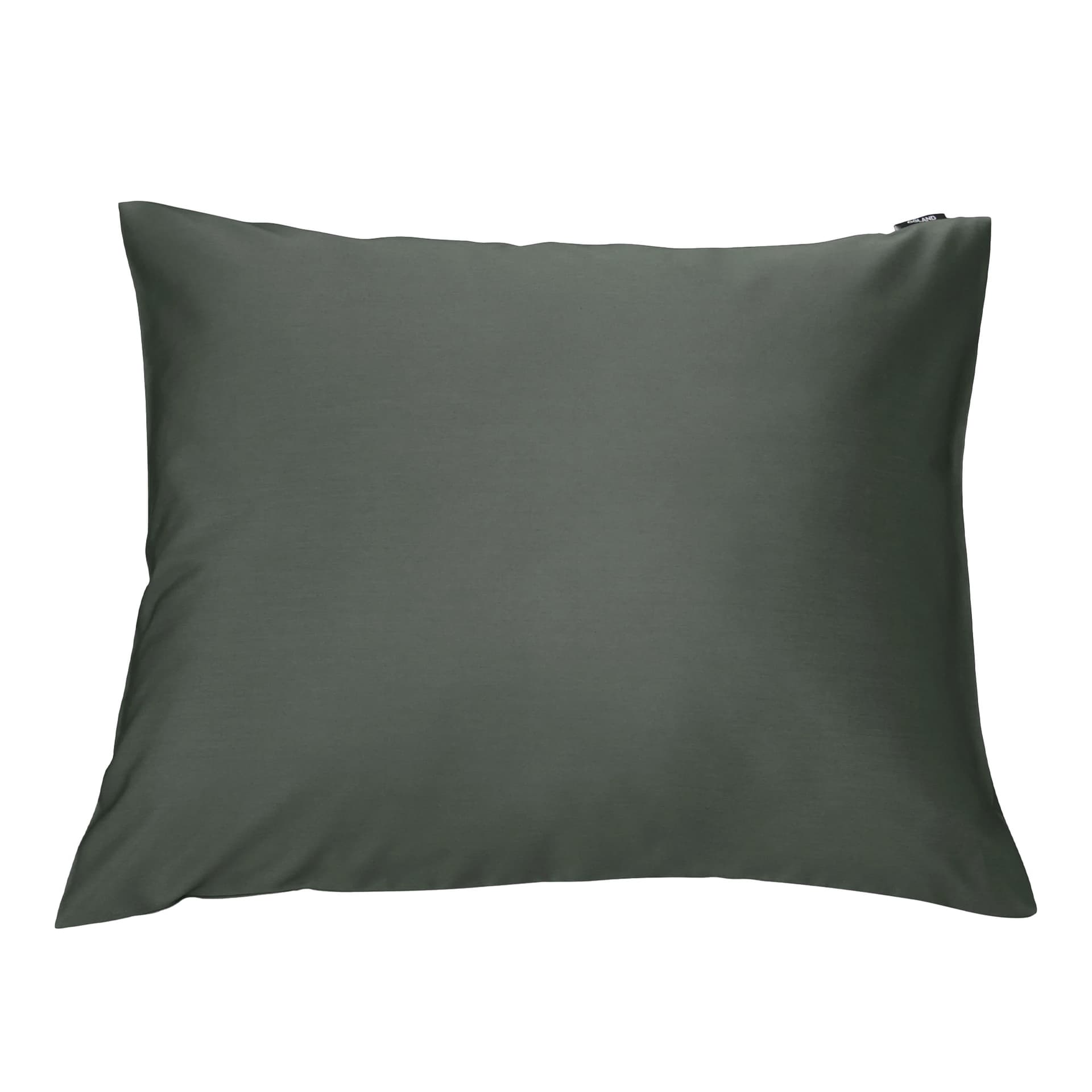 Ogland - Shade Pillowcase 60x80 cm Moss Green - Putetrekk - Grønn - Bomull