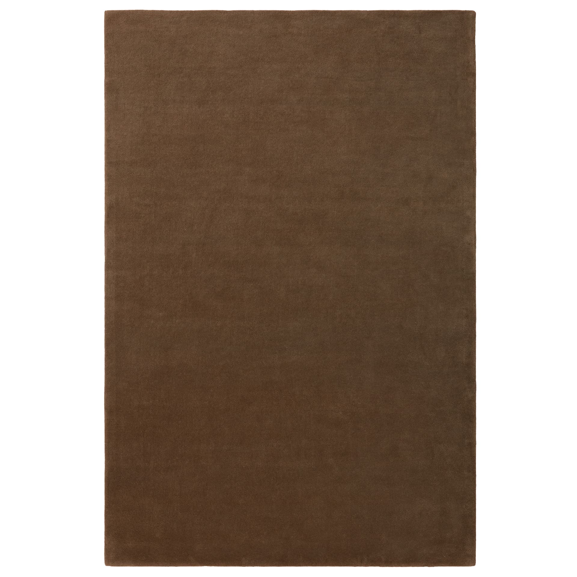 NOGA - Origin Solid 250 x 350 cm Hand Tufted Rug Chocolate - Ulltepper - Brun - Ull