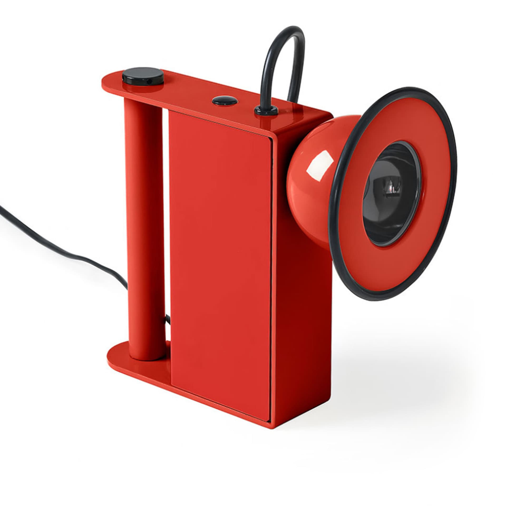Stilnovo - Minibox 2700K bordlampe rød - Bordlamper - Gae Aulenti,Piero Castiglioni - Rød