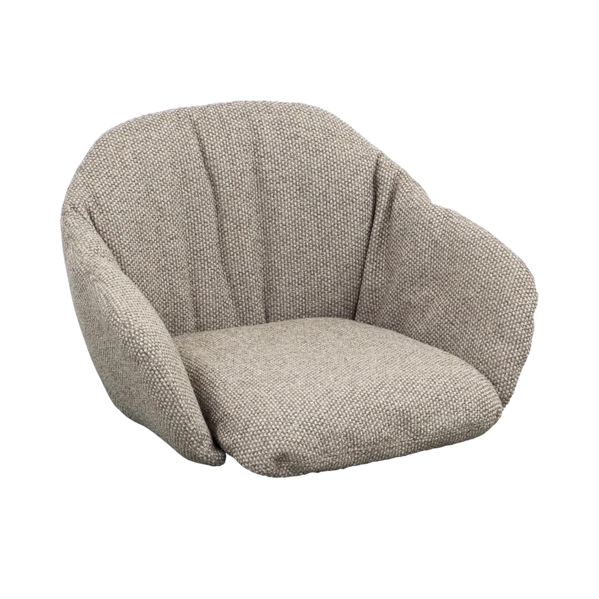 Cane-Line - Stay oudoor dining chair cushion set – Light brown, Cane-line Rise - Utendørsputer & Puter - Beige