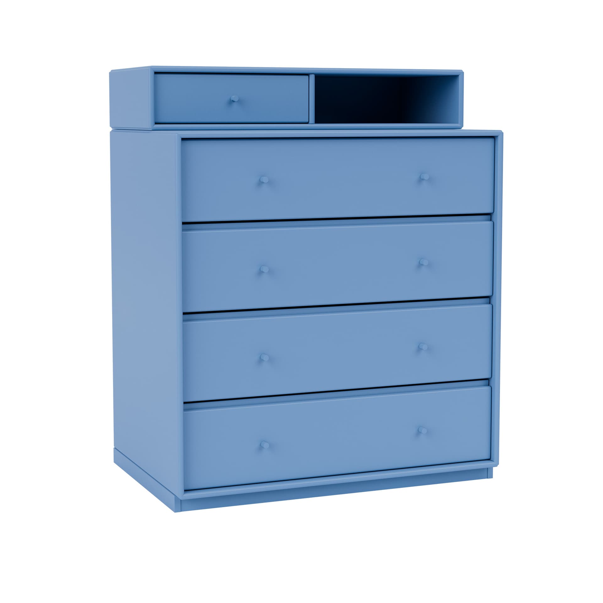 Montana - Keep Chest Of Drawers 154-Azure 06 Plinth 3 cm - Skjenker - Peter J. Lassen - Blå - Tre