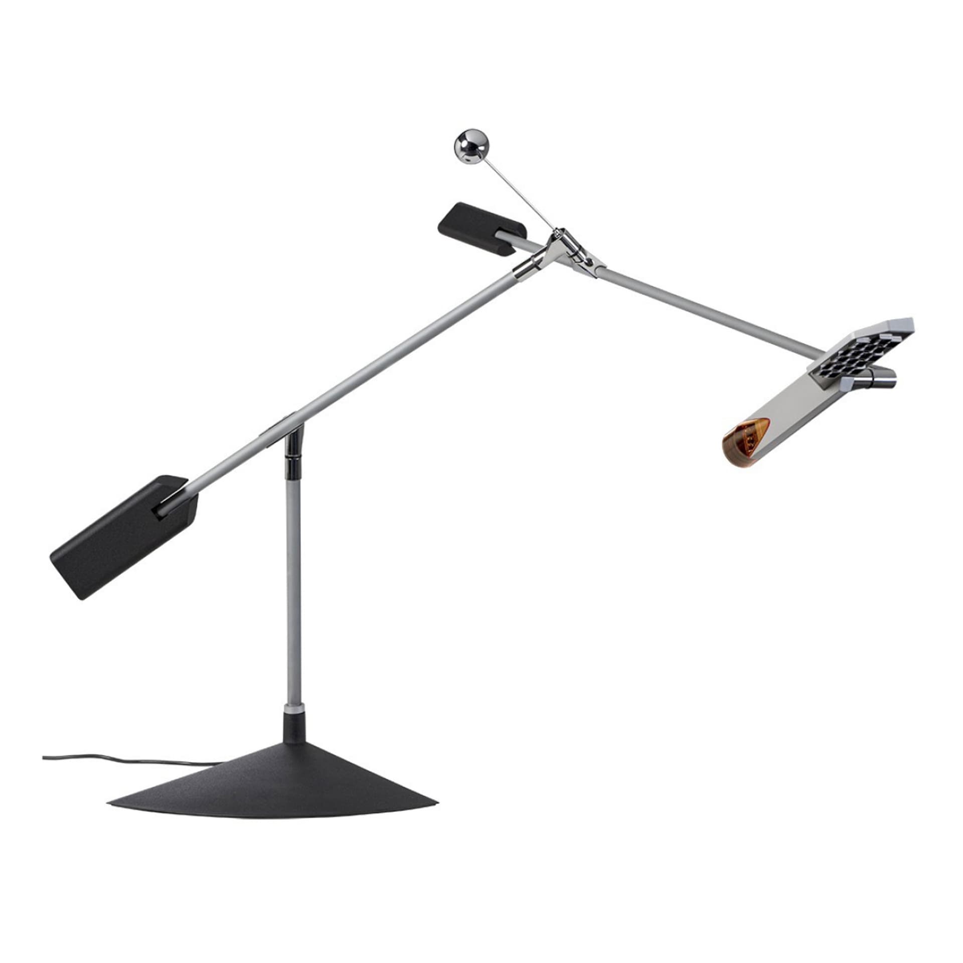 Stilnovo - Halley LED-bordlampe, grå, utstrekning 100 cm