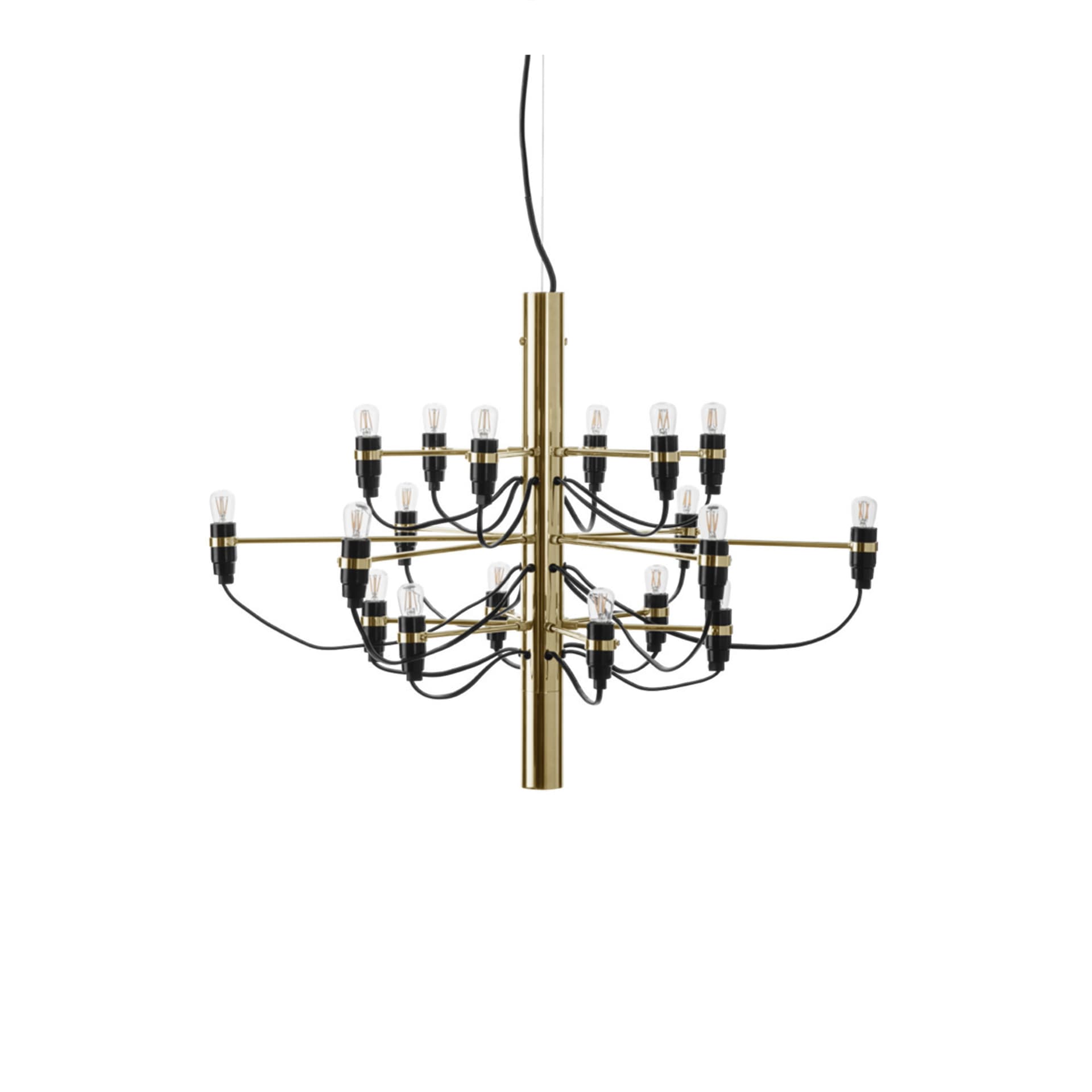 Flos - 2097/18 Sarfatti LED, Mässing - Lysekroner - Gino Sarfatti - Gull