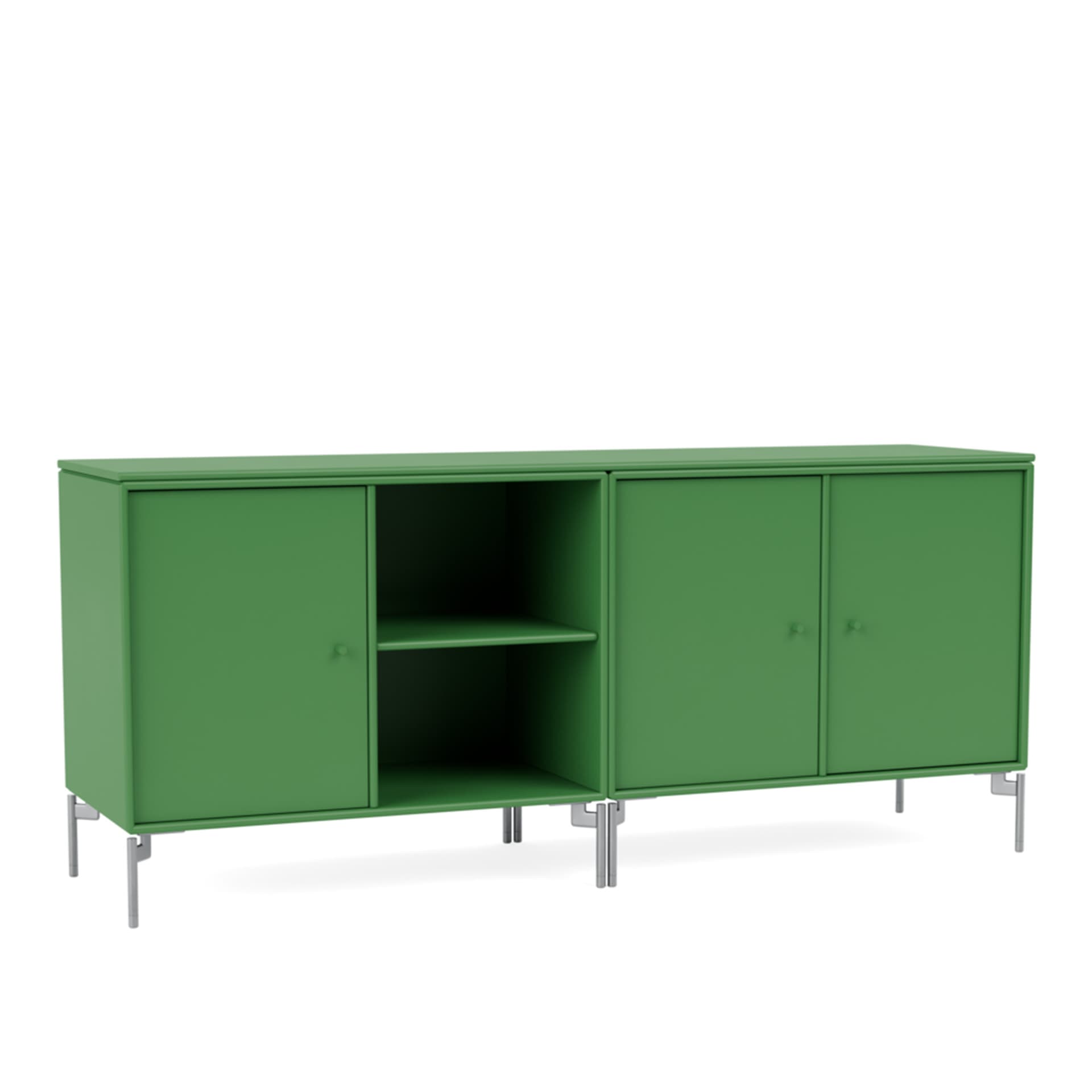 Montana - Save Lowboard 152-Parsley Matt Chrome - Sideboards - Peter J. Lassen - Grønn - Tre