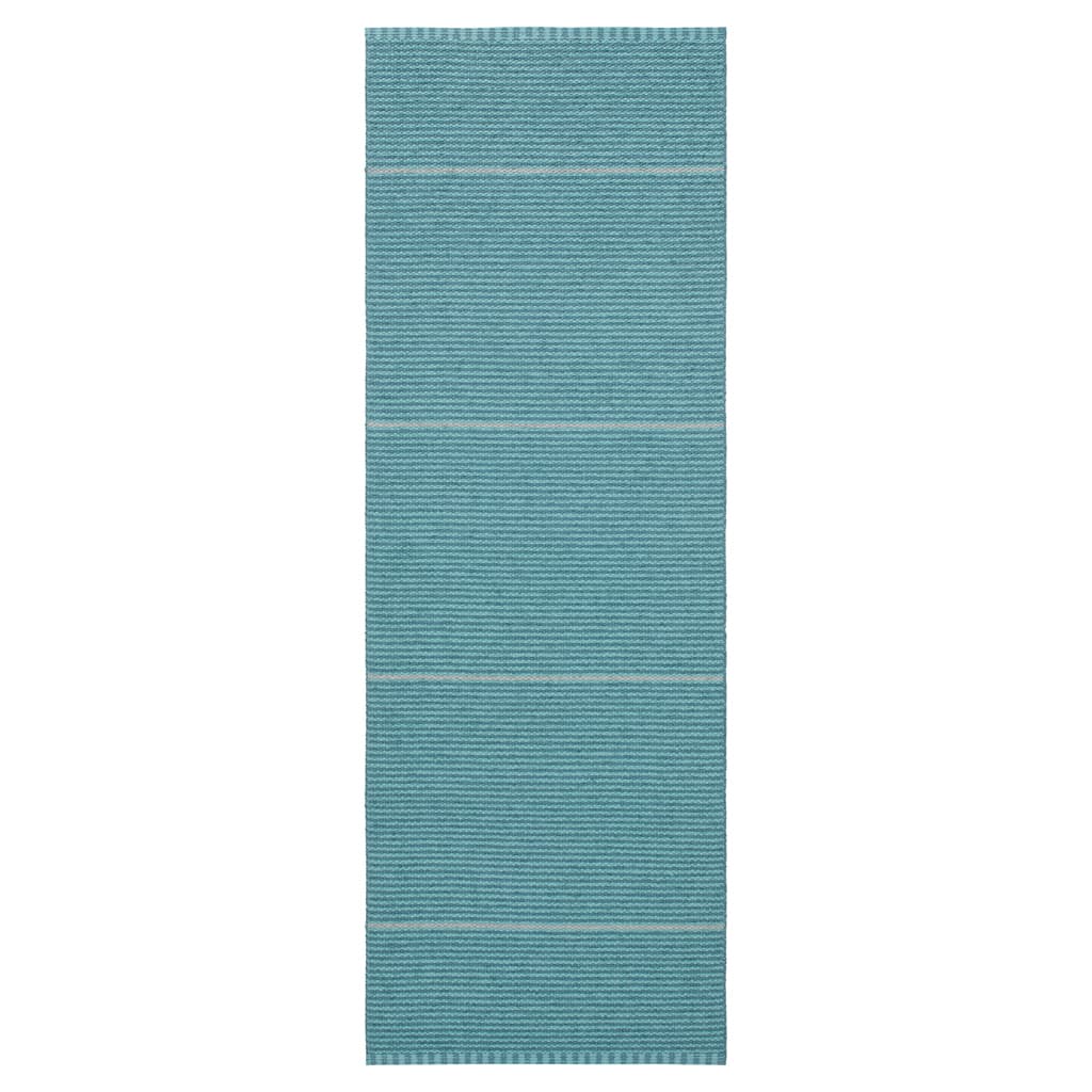 Plastmatter - Horredsmattan Cleo (turkis) (Størrelse: 70 x 400 cm)