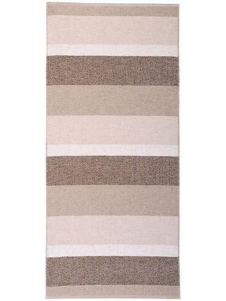 Plastmatter - Horredsmattan Block metallic (beige) (Størrelse: 200 x 300 cm)