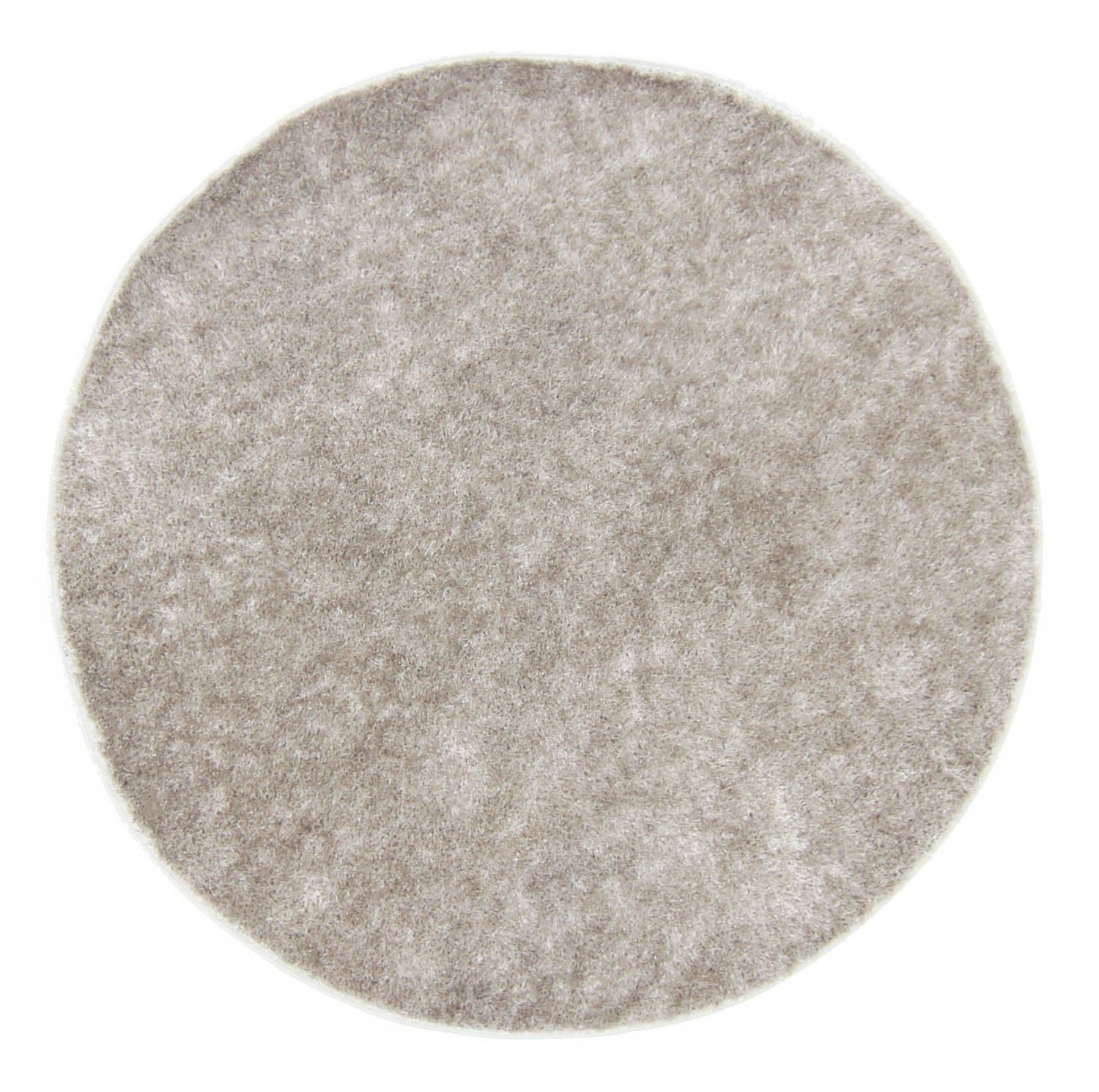 Runde tepper - Cosy (hvit) (Størrelse: Ø 80 cm)