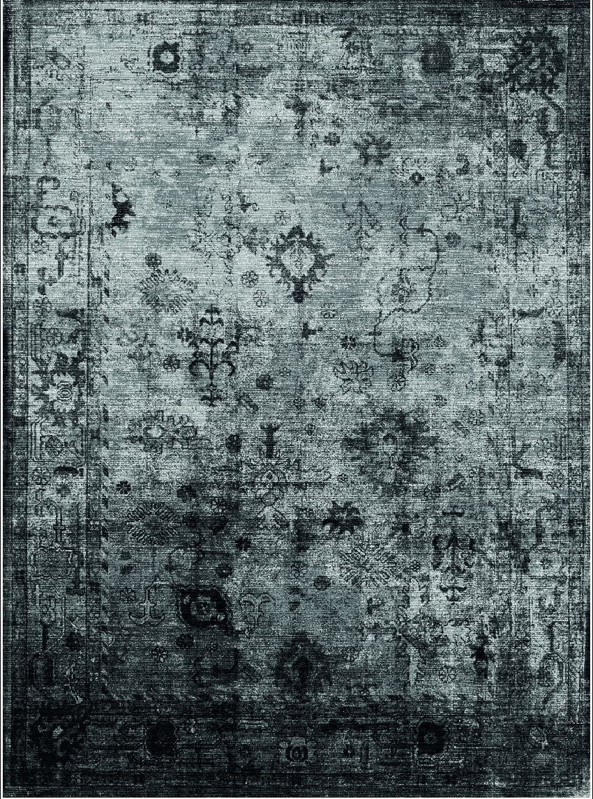Wilton-teppe - Violetta (grå) (Størrelse: 200 x 280 cm)