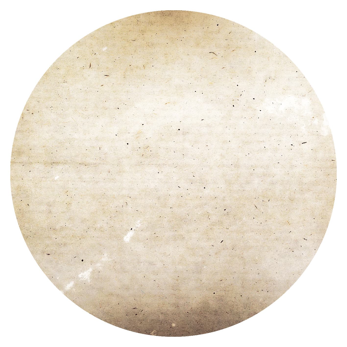 Rundt teppe - Vezzani (beige) (Størrelse: Ø 160 cm)