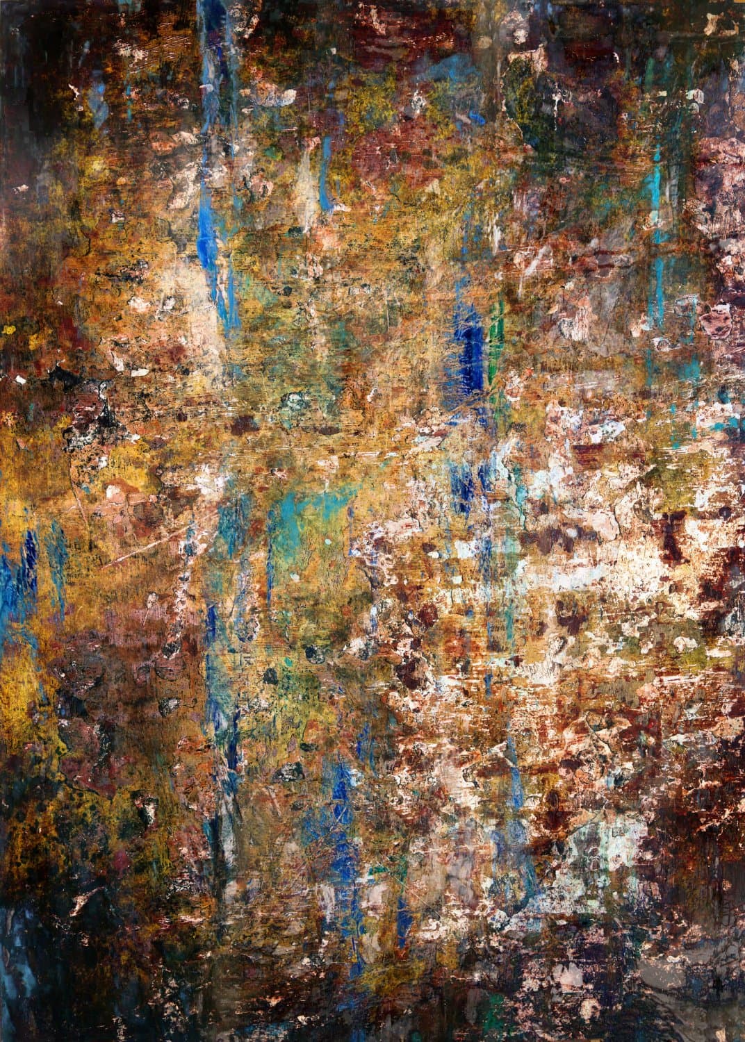 Wilton-teppe - Trepito (brun/blå/multi) (Størrelse: 160 x 230 cm)
