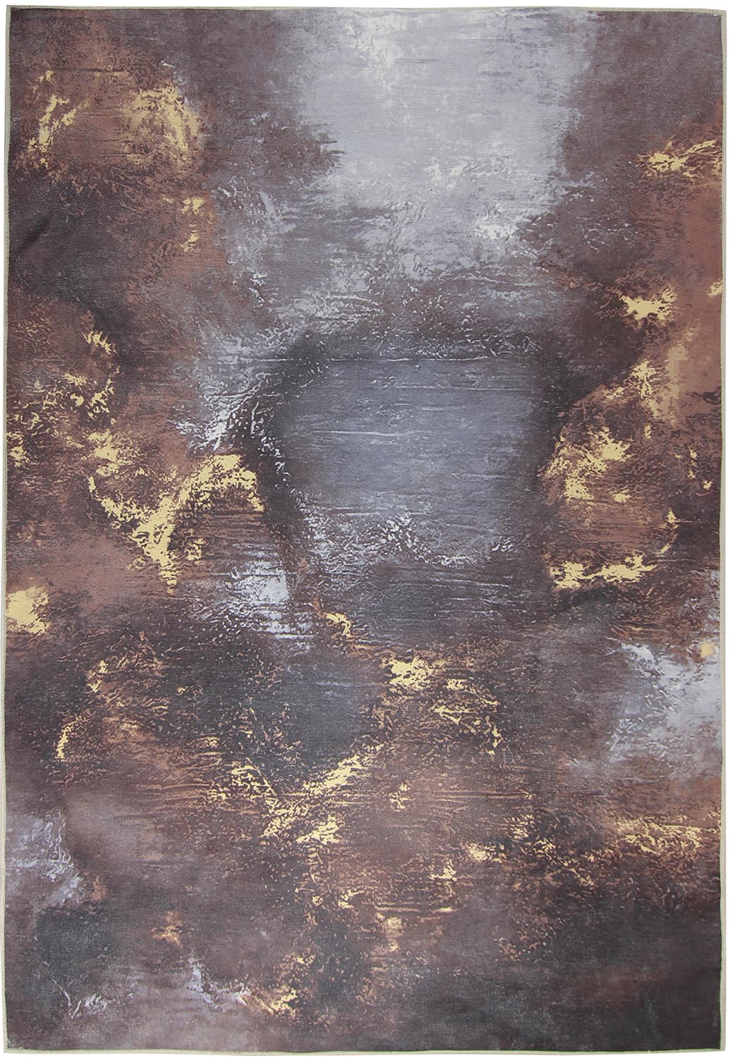 Wilton-teppe - Sanza (grå/multi) (Størrelse: 130 x 190 cm)