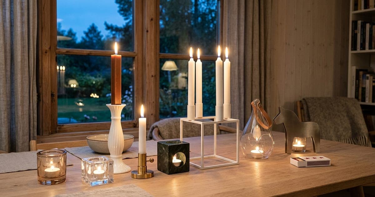 Levende lys: 10 nordiske ting til mørke aftener