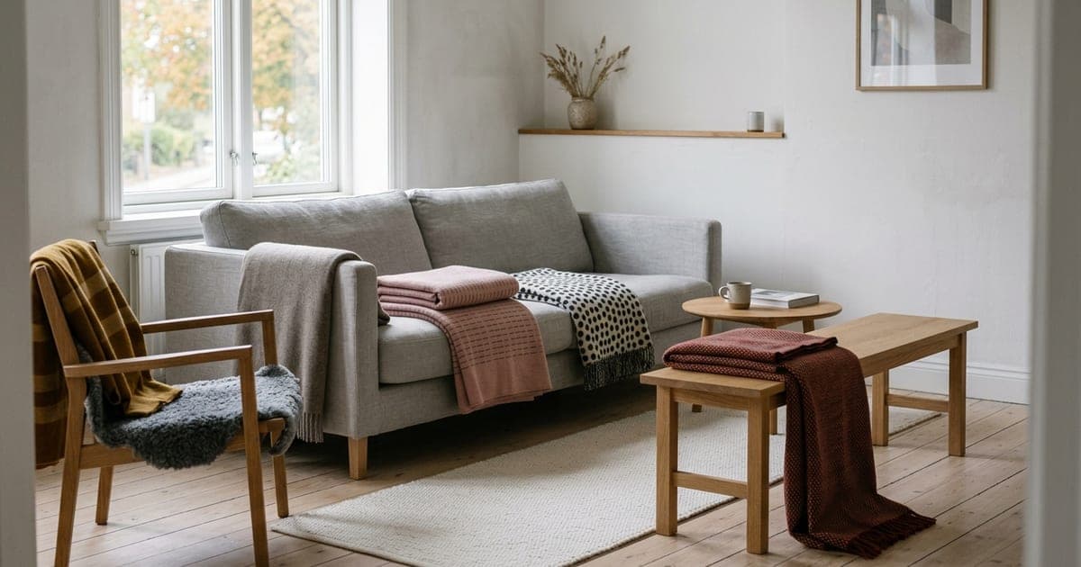 Derfor er nordisk ull annerledes: 10 pledd, skinn og teppe