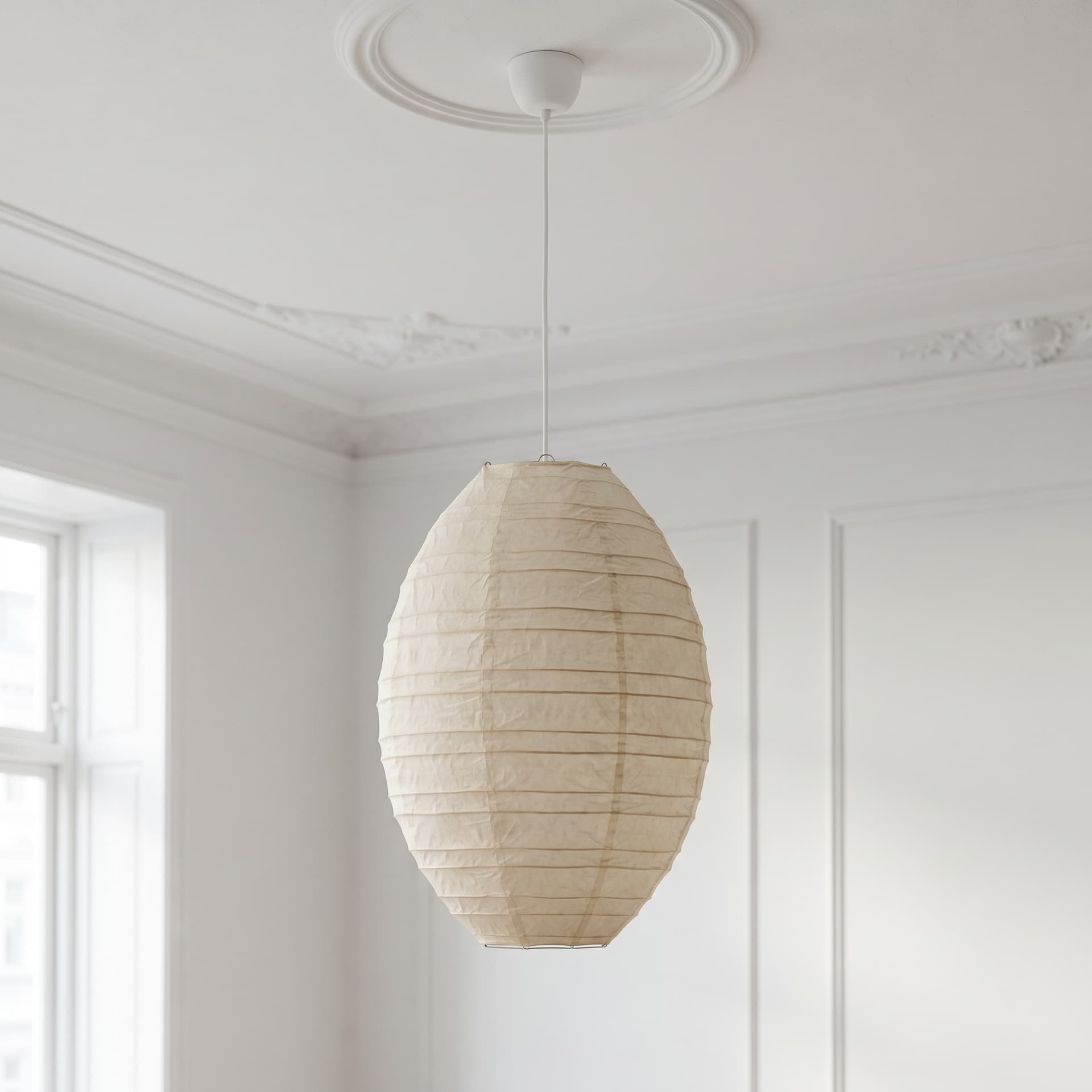 HELIA - rispapirs lampe - Ø37xH55 cm