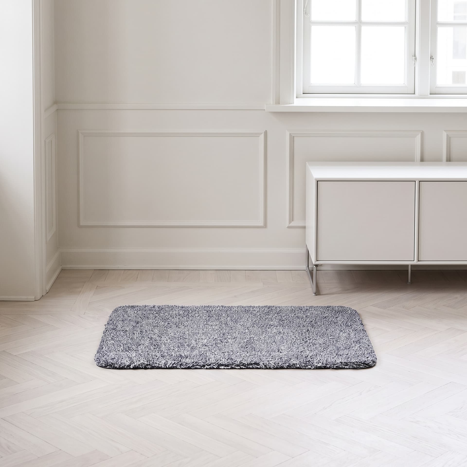 Absorberende dørmåtte med skridsikker bund - 70×46 cm