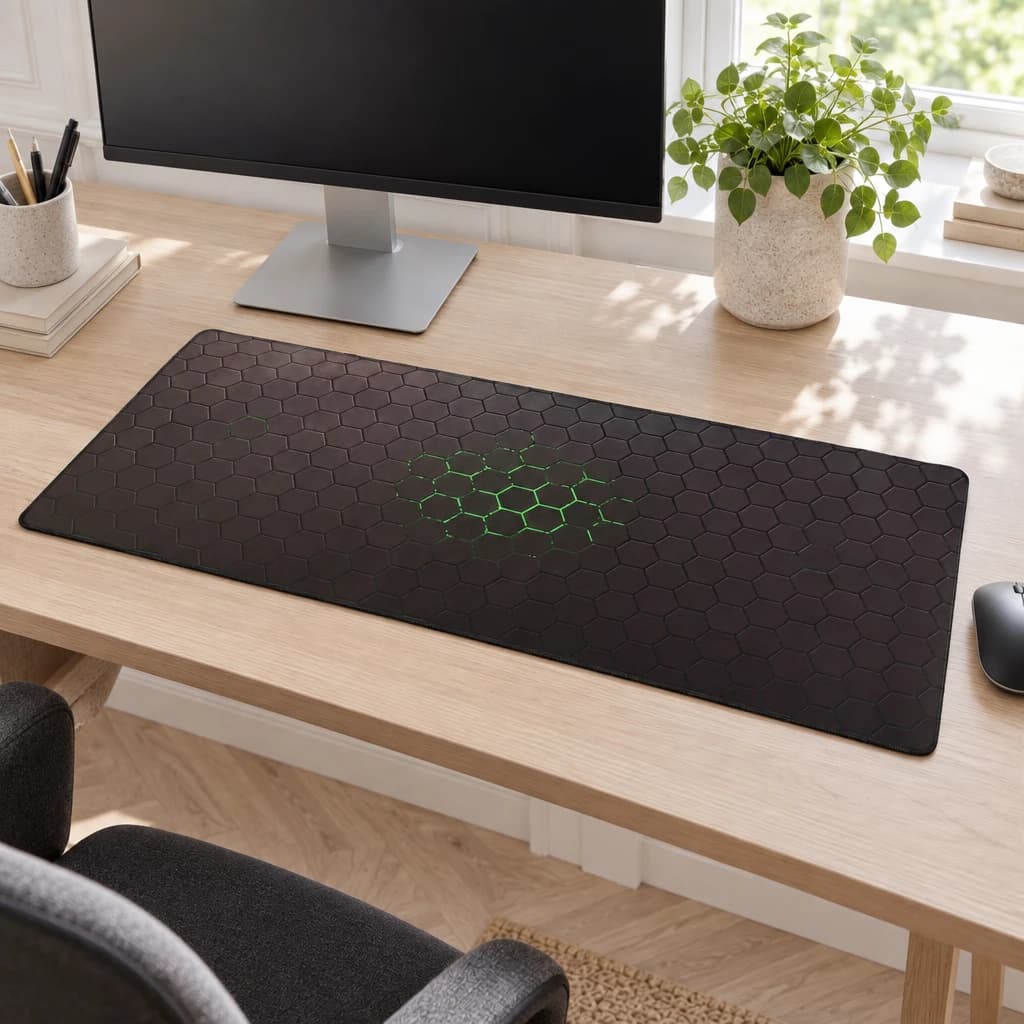 Gaming musemåtte til skrivebord - Stor - 80x30 cm