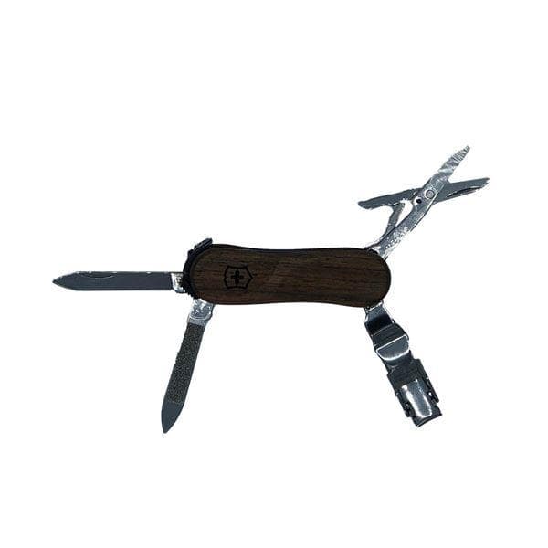 Victorinox - Nail clip wood 6 funksjoner brun