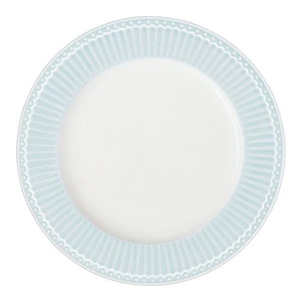 GreenGate - Everyday Alice tallerken 23 cm pale bkue
