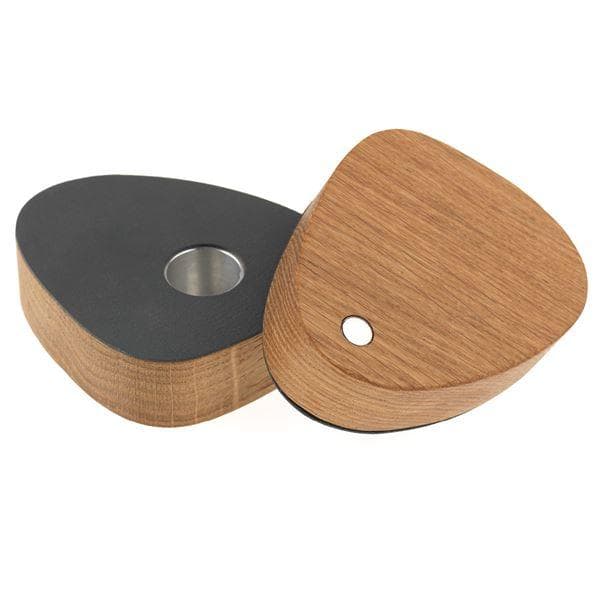 LIND DNA - Curve Nupo lysestake 8x10 cm 2 stk antrasitt