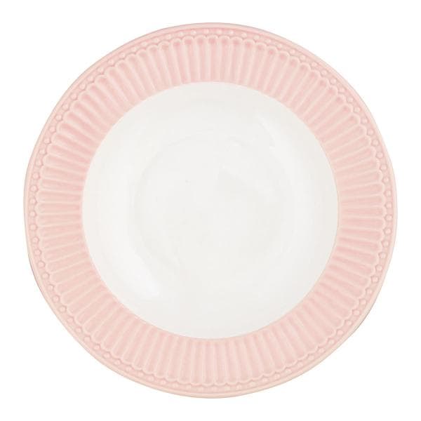 GreenGate - Everyday Alice tallerken 23 cm pale pink