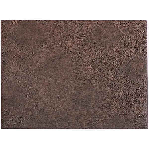 Ziczac - Troja dekkebrikke 45x33 cm brun