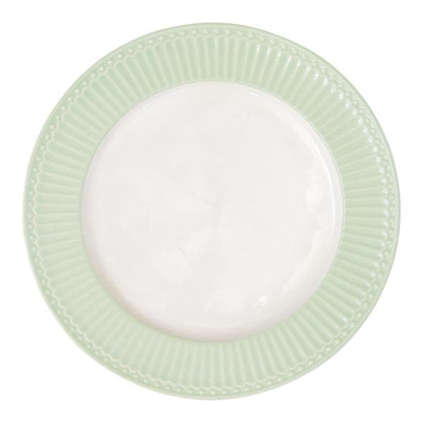 GreenGate - Everyday Alice tallerken 23 cm pale green