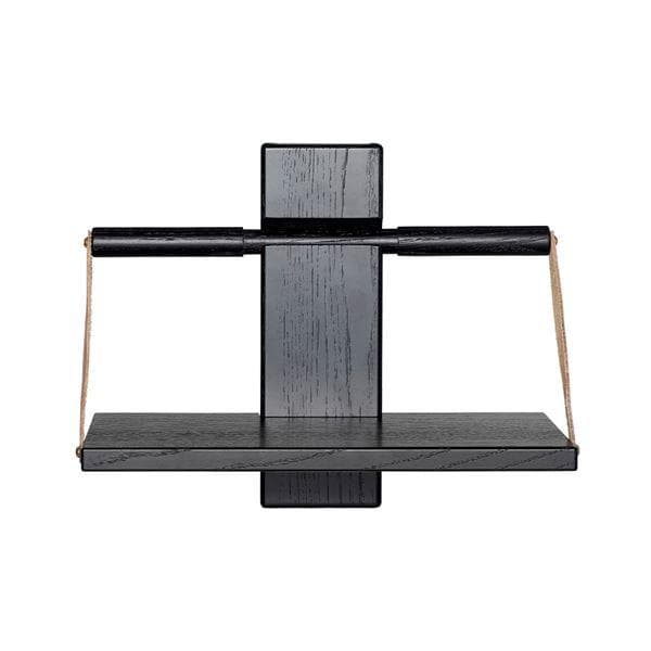 Andersen - Wood wall hylle 24x18x30 cm svart