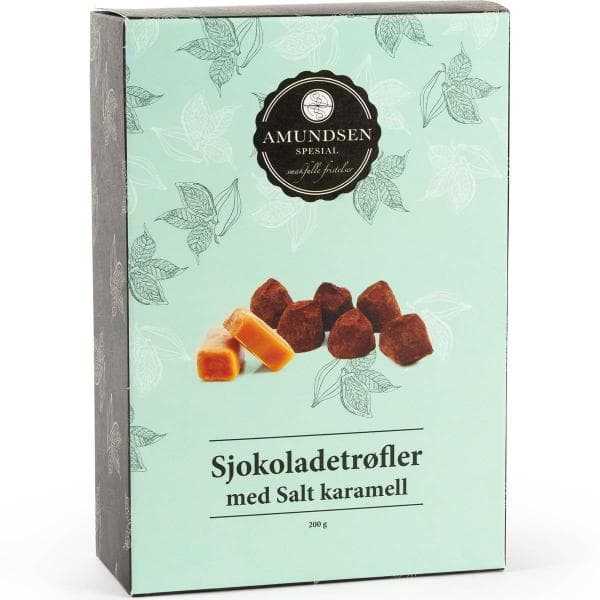 Amundsen Spesial - Sjokoladetrøfler m/salt karamell