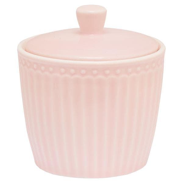 GreenGate - Everyday Alice sukkerskål 8,5 cm pale pink