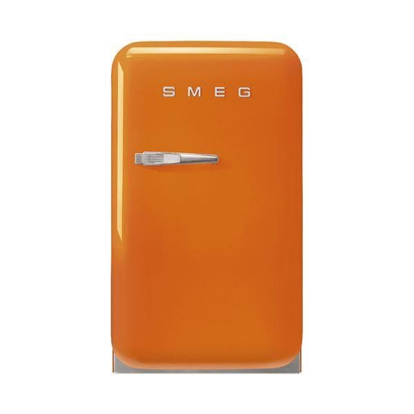 SMEG - Minibar FAB5R høyrehengt oransje