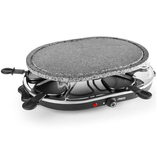 PRINCESS - Raclette 8 oval steingrill