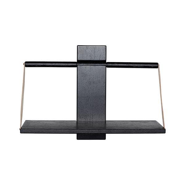 Andersen - Wood wall hylle 45x20x32 cm svart