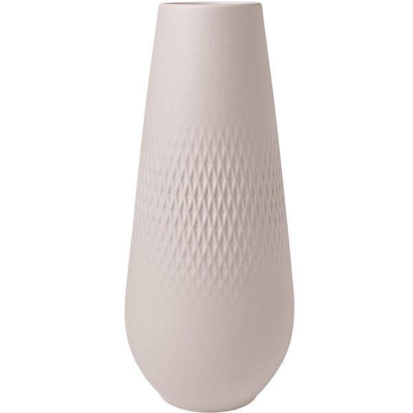 Villeroy & Boch - Collier Carre vase 26 cm beige