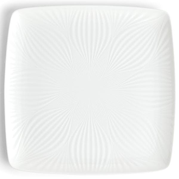 Wedgwood - White Folia firkantet skål 30cm