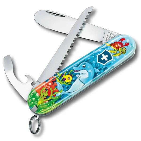 Victorinox - My first victorinox lommekniv 9 funksjoner delfin