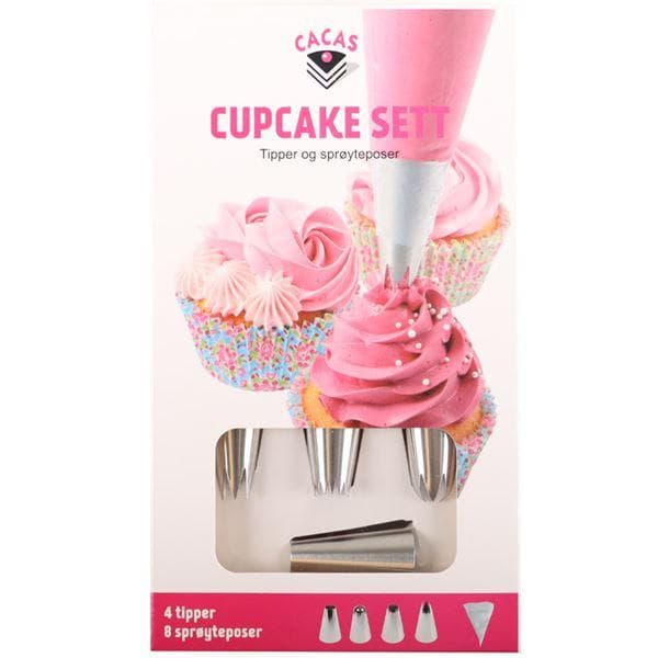 Cacas - Muffins dekoreringssett 12 deler