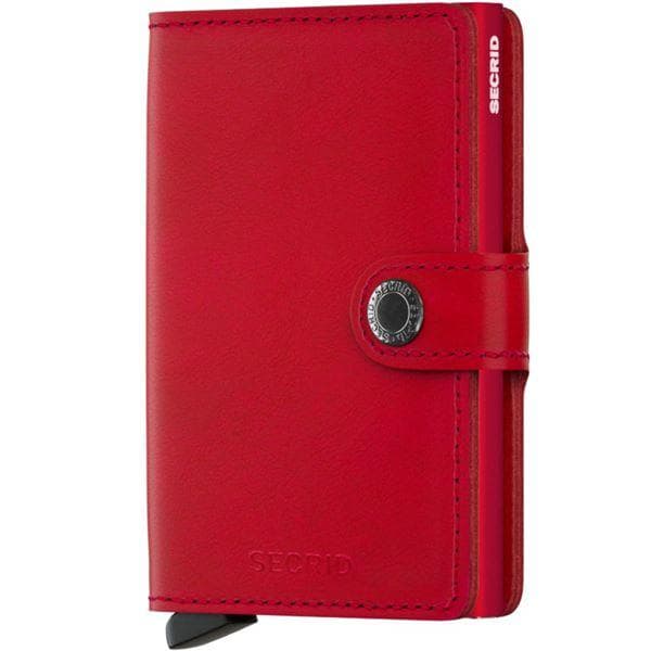 Secrid - Miniwallet lommebok m/kortholder original rød