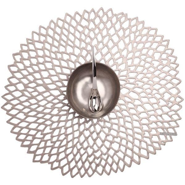 Chilewich - Dahlia spisebrikke 36 cm metall