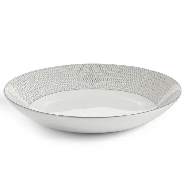 Wedgwood - Gio Platinum pastatallerken 24 cm